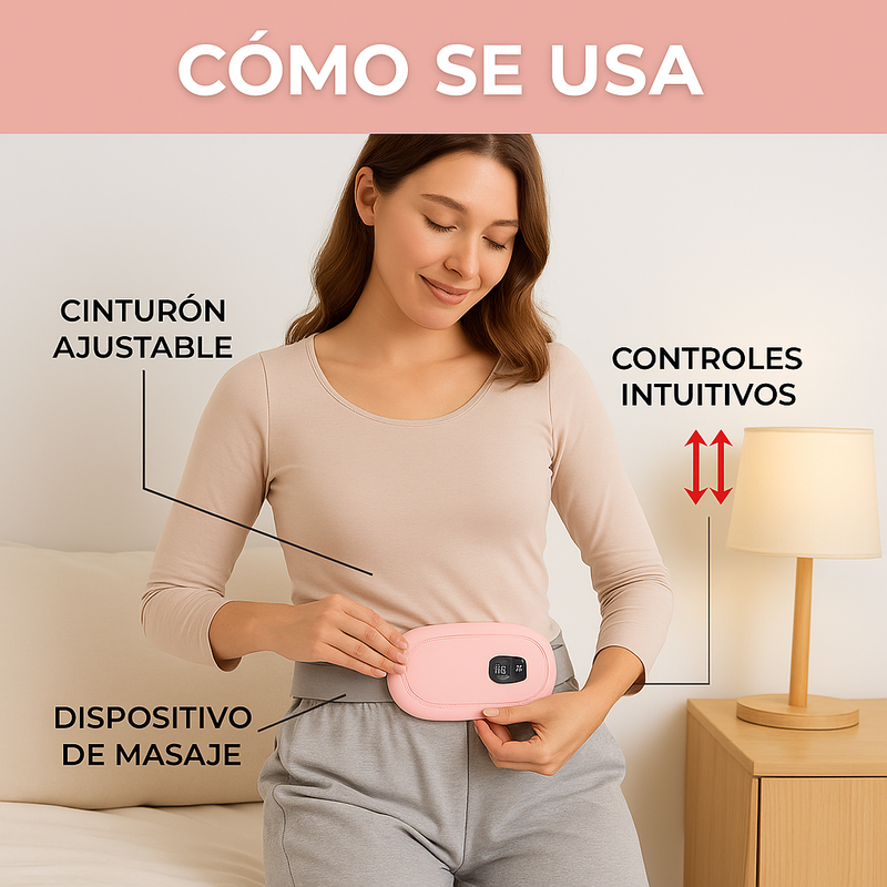 AliviMat  - Guatero calentador menstrual eléctrico